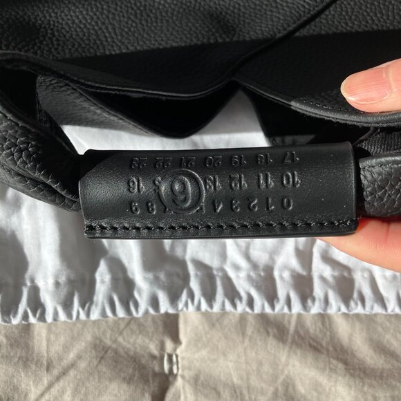 MM6 Maison Margiela Black Classic Mini Tote - Picture 6 of 8